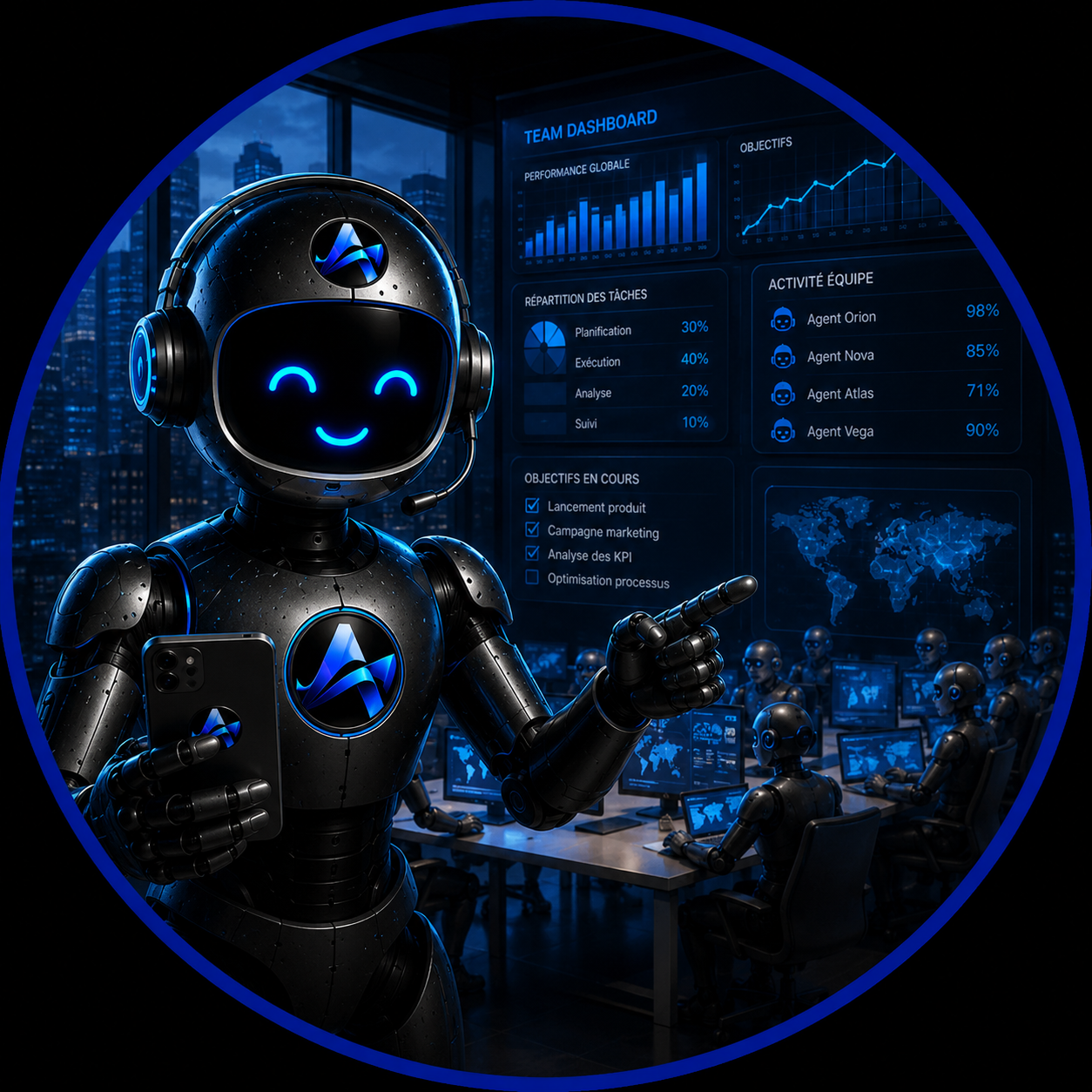 Agent Manager IA inclus
